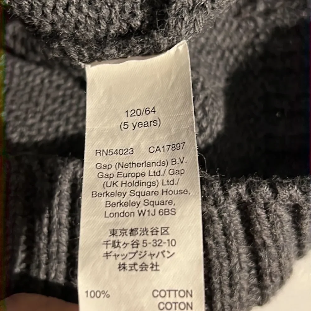 Bundle Sale 3 for $15 | Baby Gap Sweater Boys Size 5
